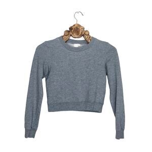 Wilfred Sweatshirt Cropped Crew Neck Grey Small